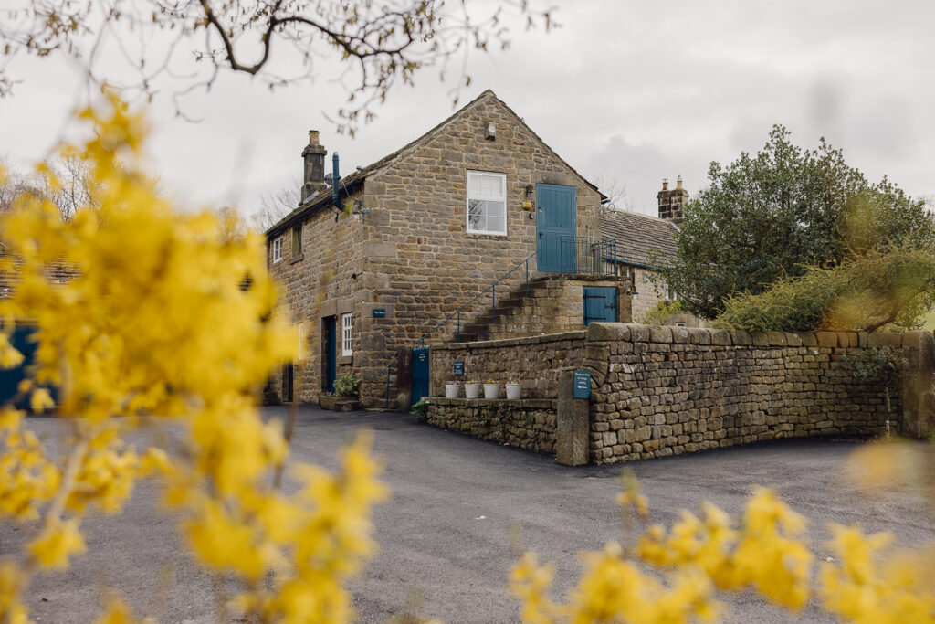 External rustic barn