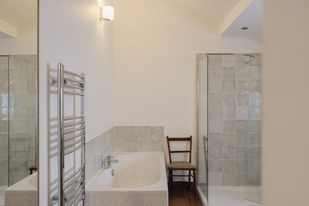 Shower and bath