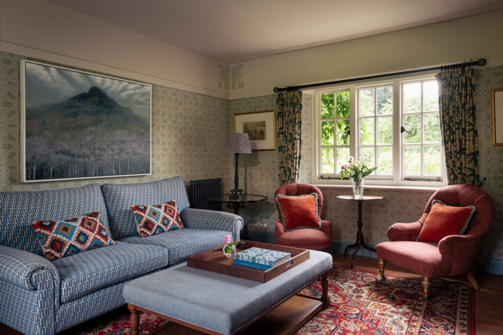 Sitting area at moorview cottage