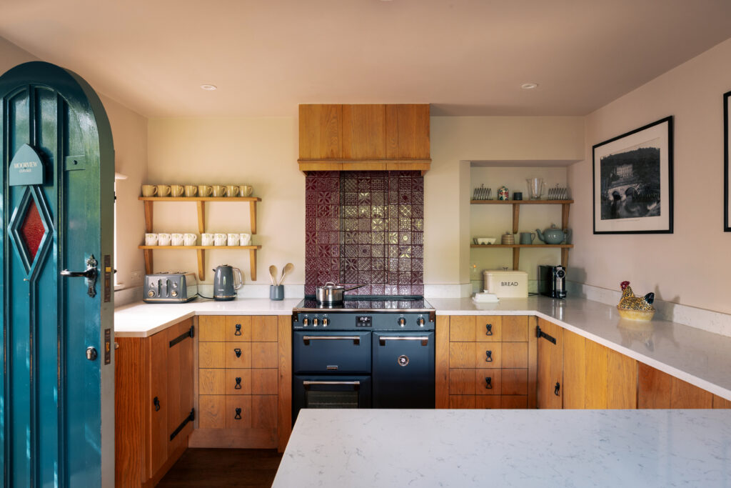 Kitchen at moorview cottage