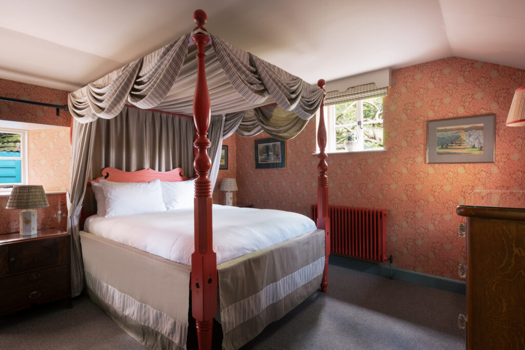 Four poster bedrooms