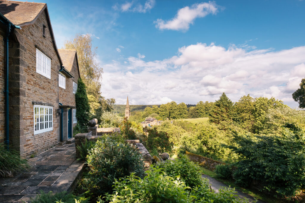 Views over Edensor