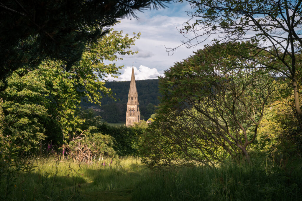 Edensor view