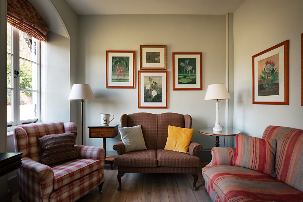 living room with selection of sofas