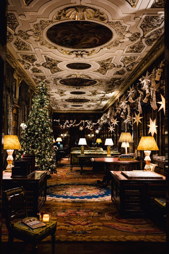 The library at Chatsworth