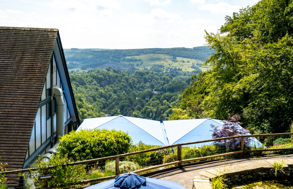 View from the heights of abraham
