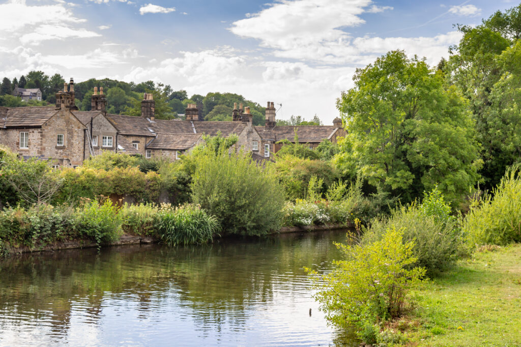 Bakewell with a view of the river