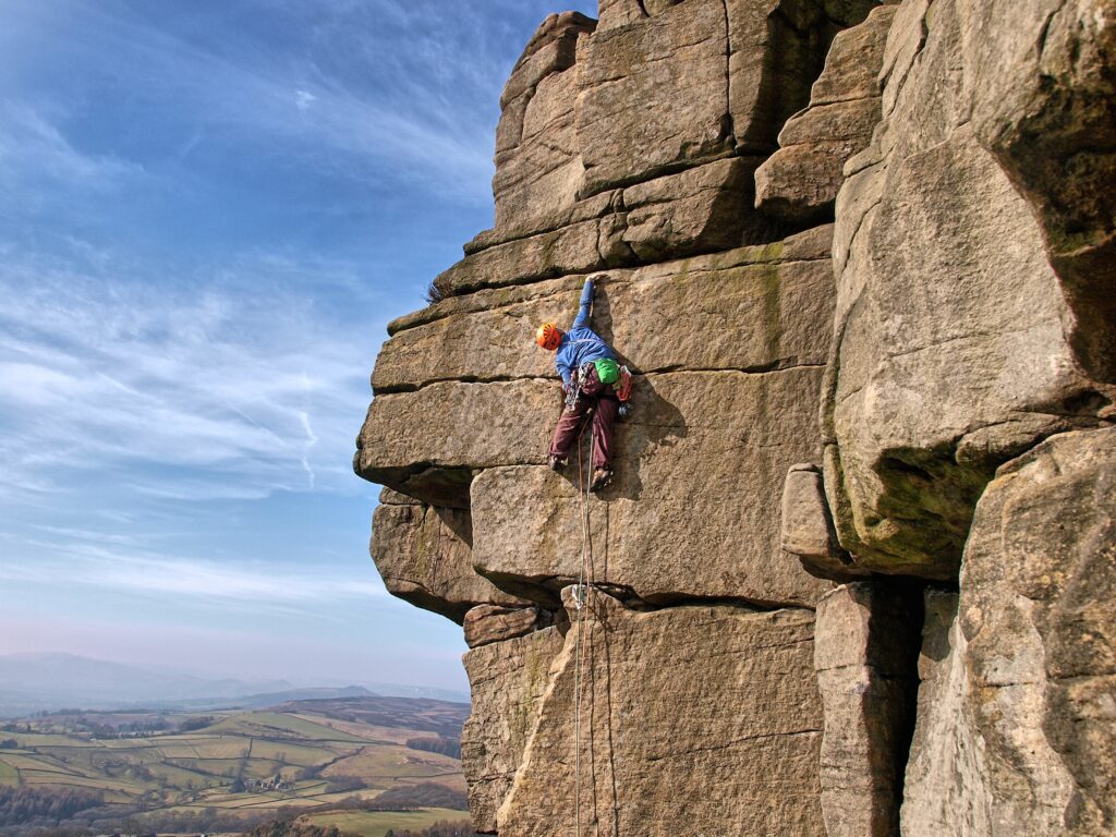Rock climbing