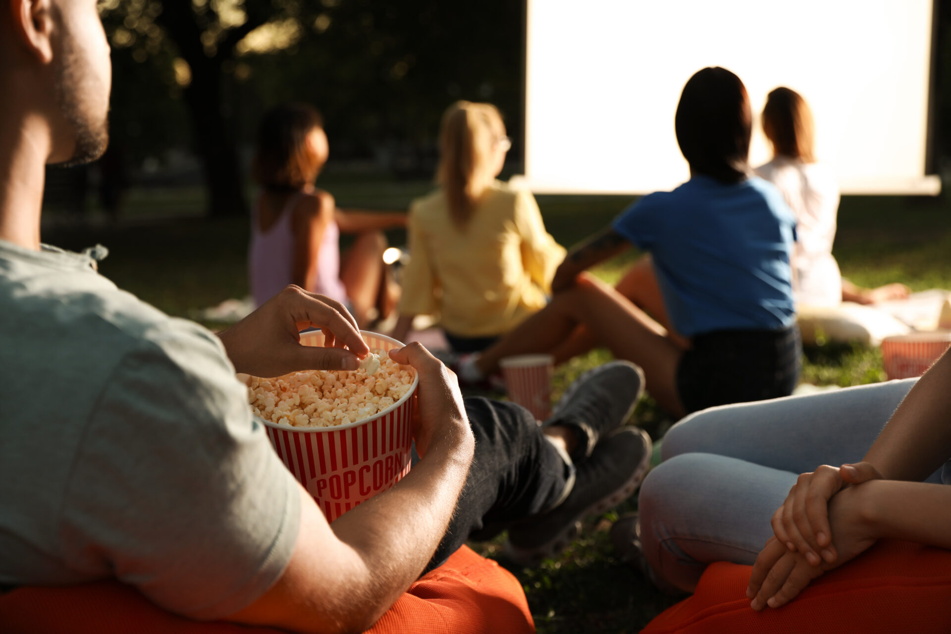 Open air cinema