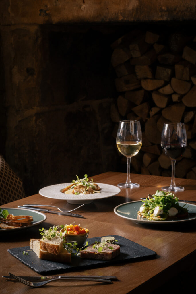 Dining at The Beeley Inn
